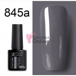 Oja Semipermanenta GDCOCO UV / LED de 8ml Cod 845 Storm Grey + 1 Gel UV color de 5g Cadou